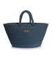 Aberto Design Bolso Decorativo Azul Marino